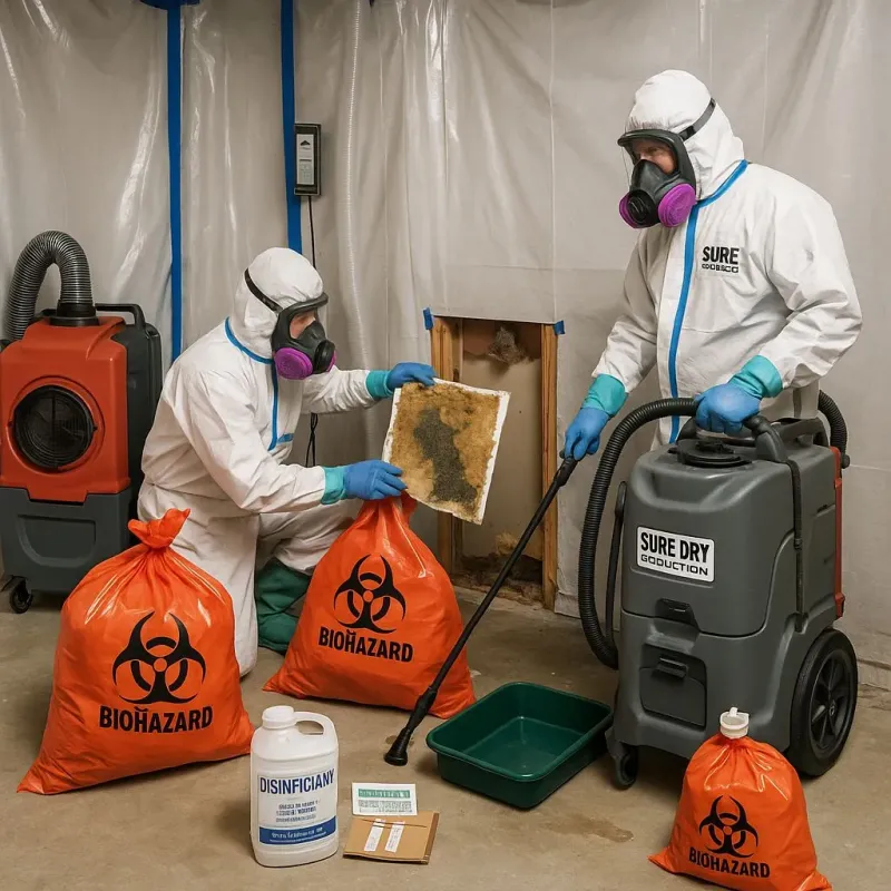 Contaminated Water Handling Protocols process in Lunenburg, VA