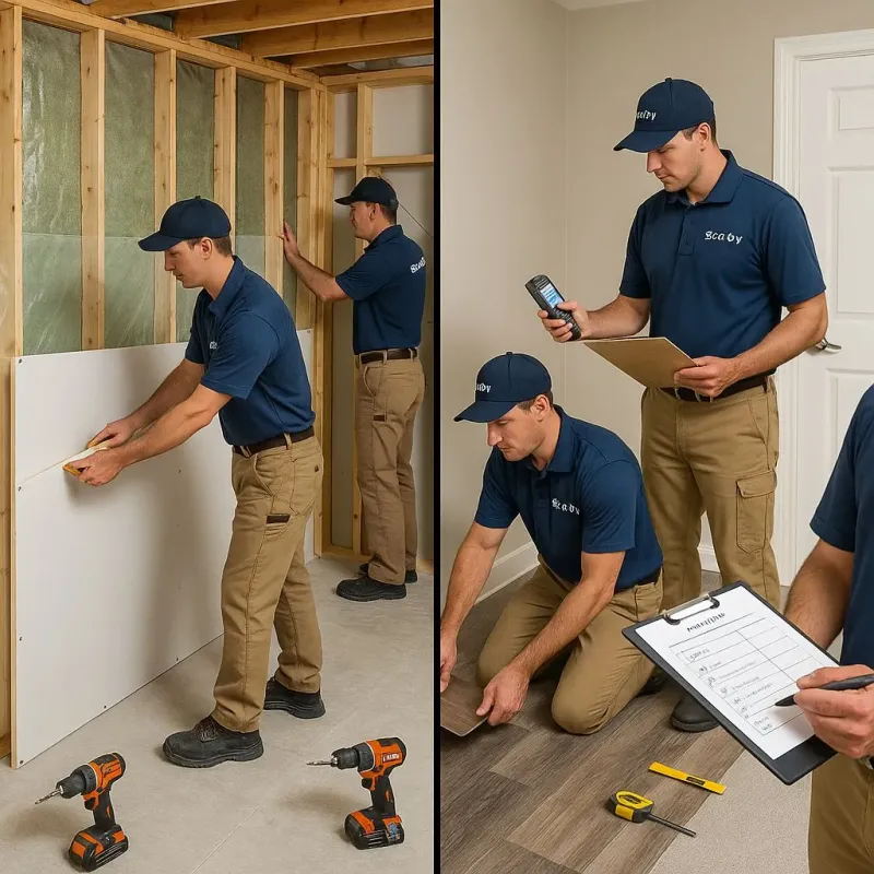 Repairs and Reconstruction process in Lunenburg, VA